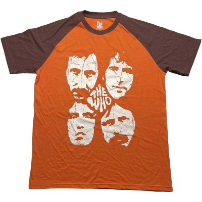Sonstige The Who tričko pre mužov/dámy unisex RO5798 hnedé oranžové