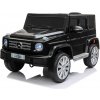 Elektrické autíčko Mercedes G500 12V, čierne, 2,4 GHz diaľkové ovládanie, USB / SD Vstup, odpruženie, Lítiová batéria, LED svetlá, ORIGINÁL licencia
