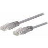C-Tech CB-PP5-20 patch, Cat5e, UTP, 20m, sivý