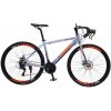 TRINK B214-G cestný bicykel, kotúčová brzda, hliníkový rám Shimano šedá