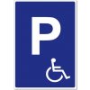 Parkovisko pre invalidov, tabuľa A4, plast 3 mm