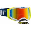 KENNY Okuliare Performance Level 2 Navy - Neon - Yellow 22 zrkadlové - zrkadlové