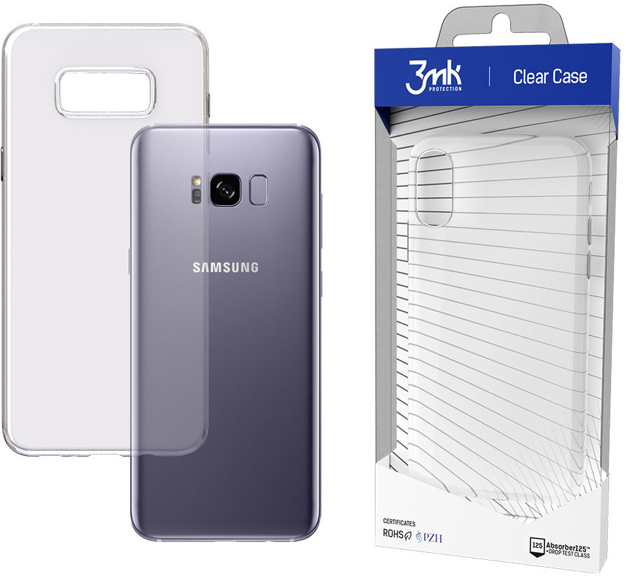 Púzdro 3mk Clear Case Samsung Galaxy S8 Plus, čiré