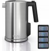 Elektrická kanvica Graef WK900 2000 W 1,2 l strieborná/sivá