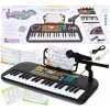 Keyboard Klávesy Klavír s mikrofónom pre deti