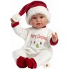 Llorens 74501 NEW BORN - realistická bábika bábätko so zvukmi a mäkkým látkovým telom - 45 cm