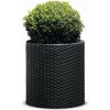 Keter Kvetináč Cylinder 43,7 x 44,3 x 43,7 cm L grafitový