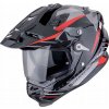 INTEGRÁLNA PRILBA SCORPION ADF-9000 AIR FEAT BLACK SILVER RED XL