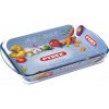 Pyrex pekáč forma varné sklo hranatá 40x27cm