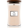 Woodwick White Honey vonná sviečka s dreveným knotom 609.5 g