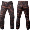 Pánske moto nohavice BOS Cargo D Brown Camo - 38