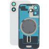 Apple iPhone 17 - Sklo Zadného Housingu + Sklíčko Kamery + Kovový Pliešok + Magsafe Magnet (White), White