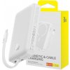 Baseus Magnetic Mini 10000mAh bílá