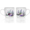 Banquet Sada keramických hrnků LAVENDER 2 x 360 ml