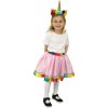 Detský kostým TUTU sukne jednorožec s čelenkou