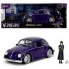 Jada Wednesday auto 1972 VW Beetle a figúrka Wednesday 1:24