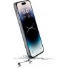 Zadní kryt s ochranným rámečkem Cellularline Clear Duo pro Apple iPhone 14 Pro Max, transparentní CLEARDUOIPH14PRMT