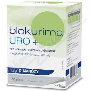 Blokurima URO+ 2 g D-manózy 30 vrecek