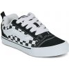 Vans Nízke tenisky Knu Skool CHECKERBOARD BLACK/TRUE WHITE Čierna