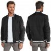 Dstreet pánska bunda bomber TX5013 čierna
