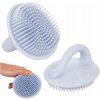 Canpol babies Silikonový koupelový kartáč modrý
