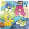 Viga Toys Drevené puzzle VIGA s kolíčkami na oblečenie