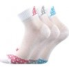 Voxx dámske extra priedušné ponožky 3 páry Evok biela