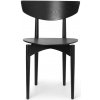 Ferm Living Herman Wood čierna - Ferm Living Drevená jedálenská stolička Herman Black