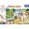 Trefl Puzzle Treflíci a mláďatá v ZOO super giant 15 dielikov - obojstranné