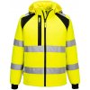 Reflexná bunda polstrovaný softshell CD809 Portwest XXL Žltá / čierna