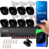 KENIK Surveillance Kit NVR-8CH 1TB 8 kamier