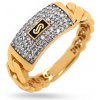 iZlato Forever Monaco chain ring Classic Plain Pavé link IZ31217