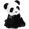 Plyšová panda BB Panda Histoire d’ Ours v darčekovom balení čierno-biela 23 cm od 0 mes