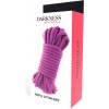 Darkness Kinbaku Cotton Rope Purple 10m - Lano