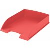 Odkladač, plastový, A4, LEITZ Recycle, červená