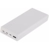 Powerbanka Green Cell PowerPlay 20S Biela 20000 mAh 22,5W 3x USB-C 1x USB-A