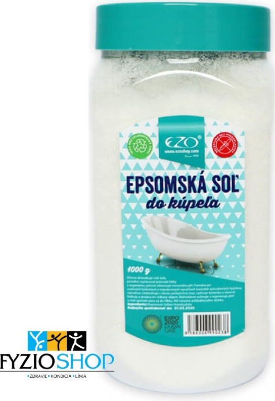 Ezo Epsomská soľ do kúpeľa 1000 g od 3,39 € - Heureka.sk