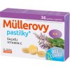 Dr. Müller MÜLLEROVE PASTILKY SO ŠALVIOU A VIT. C Bez cukru 36 ks