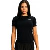 Dámske tričko GymBeam Women‘s Pulse X Running T-shirt Black XS