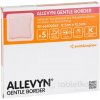 Allevyn Gentle Border Krytie na rany 12,5 x 12,5 cm adhezívne penové krytie so silikónovým gélom 10 ks