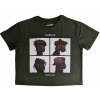 Gorillaz Tričko Demon Days Ladies Green L
