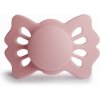 Frigg Symetrický cumlík frigg lucky baby pink, 0-6m, silikón