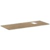 Hansgrohe Xelu Q doska 136 x 55 x 1,6 cm prírodný dub 54124230