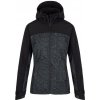 Kilpi RAVIA-W Tmavo sivá dámska softshell bunda - 34