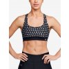 Under Armour Dámska podprsenka Armour Mid Crossback Printed Bra Čierna MD