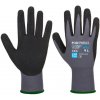 PORTWEST Rukavice Dermiflex Aqua AP62 POR-AP62G8RM M Šedá/černá