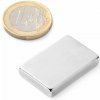 SOLLAU Neodymový magnet hranol 30x20x5 mm, N42, ponikelovaný