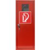 Kodreta Štefanov Kovová skrinka na hasiaci prístroj so zámkom, červená