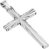 Steel Edge Přívěsek křížek z chirurgické oceli+ řetízek SESP7202 Farba: Steel