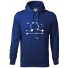 Súhvezdie - Libra - Váhy - Mikina pánska Cape s kapucňou - 2XL ( Kráľovská modrá )